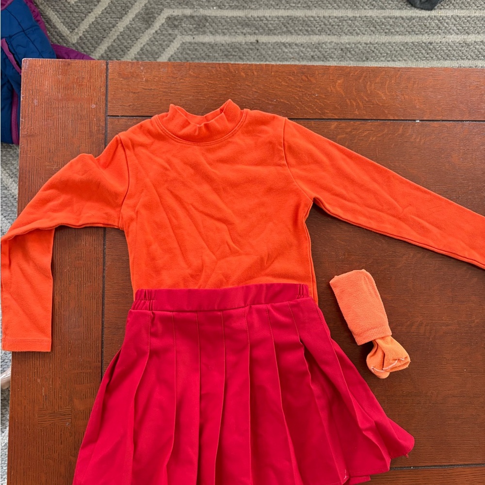 Girls 7/8 Velma Dinkley (Scooby Doo) Costume